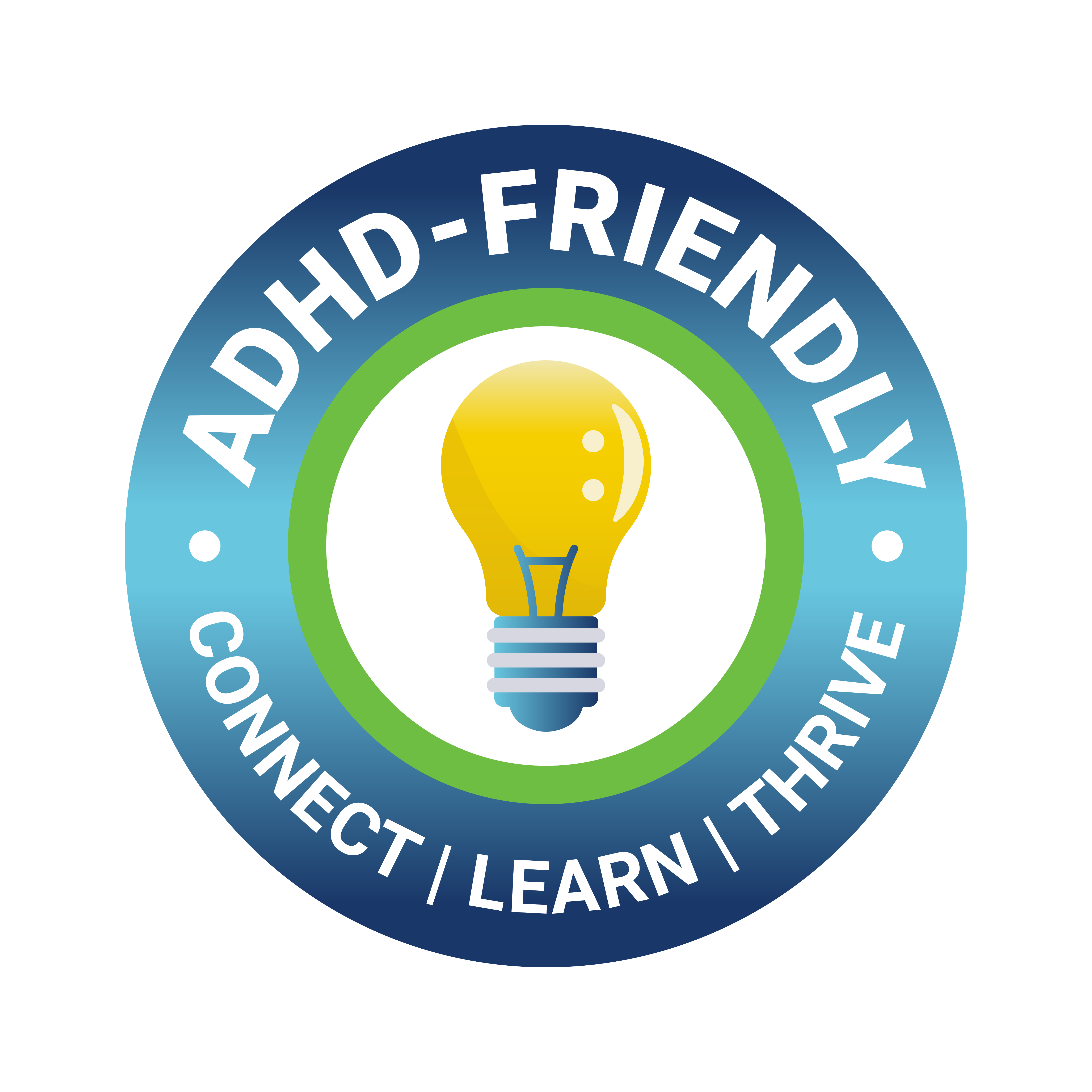 ADHD Friendly Logo Graphic