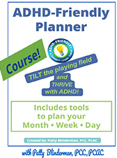 ADHD-Friendly Planner Course Graphic